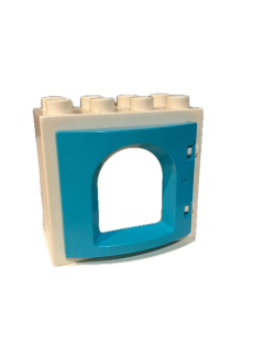 Lego® Duplo® okno bílotyrkysové
